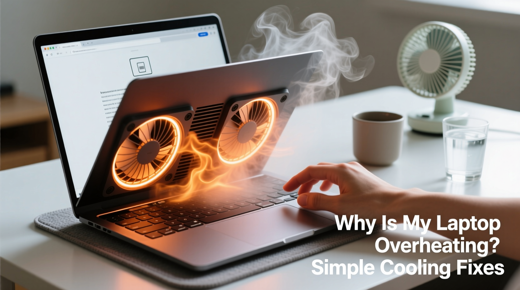 why is my laptop overheating while browsing simple cooling fixes