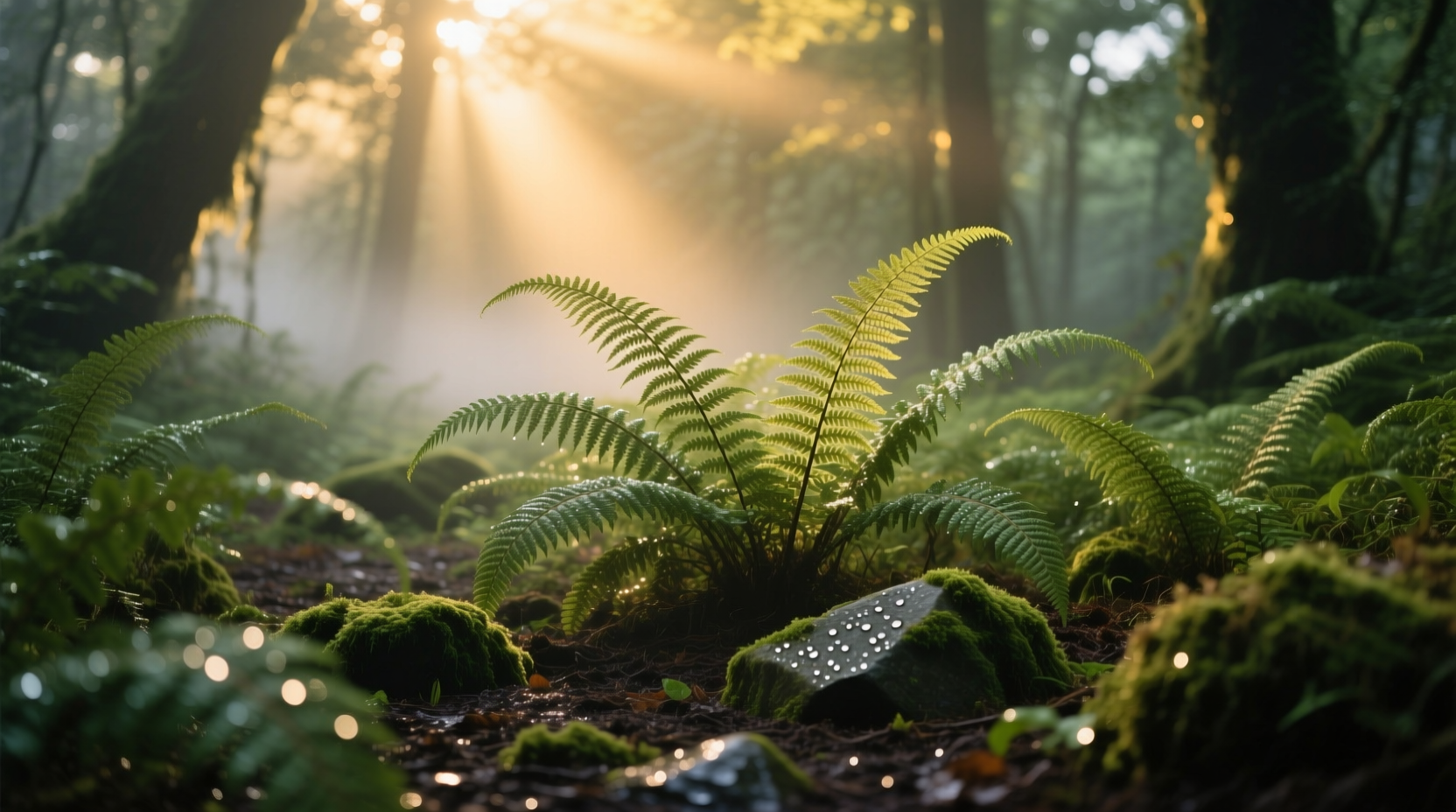 ferns outdoors