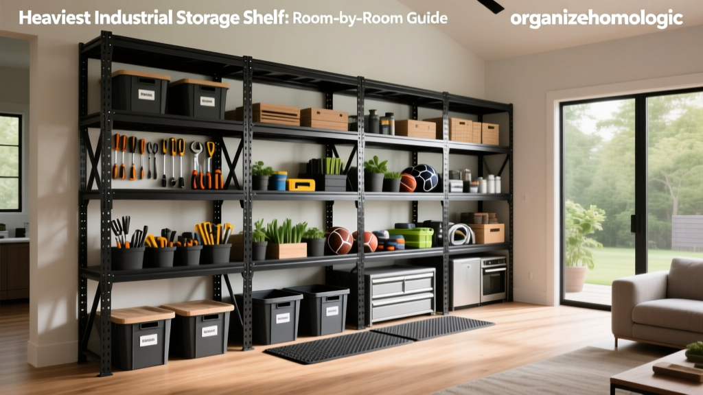 Heaviest Industrial Storage Shelf: Room-by-Room Guide
