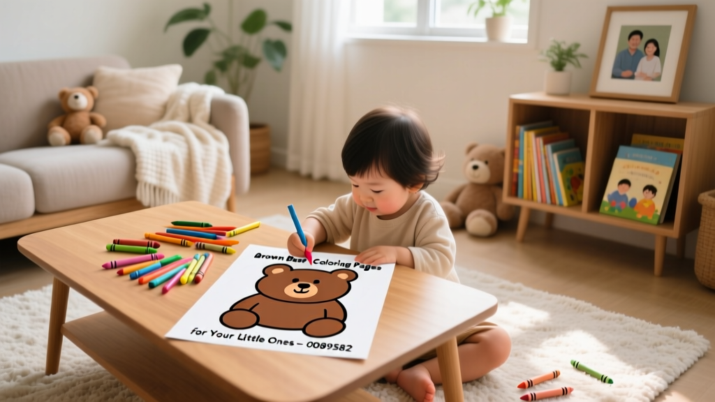 Brown Bear Coloring Pages for Your Little Ones: Creative Play, Skill Building, and Screen-Free Calm