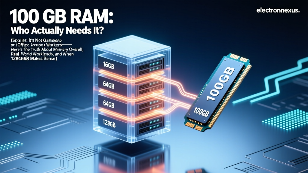 100 GB RAM: Who Actually Needs It? (Spoiler: It’s Not Gamers or Office Workers—Here’s the Truth About Memory Overkill, Real-World Workloads, and When 128GB Makes Sense)
