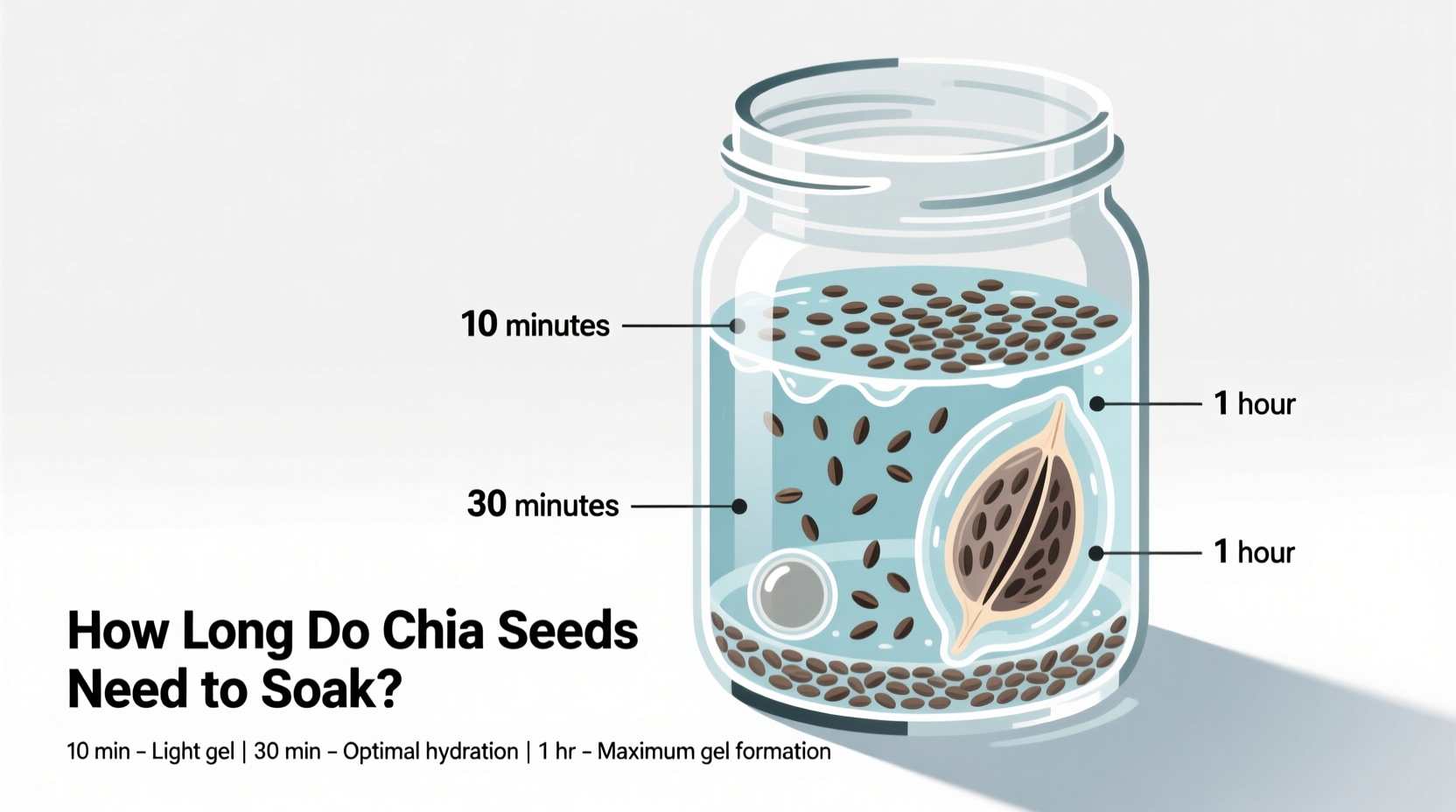 Chia Seeds Soaking Time: Perfect Results Every Time