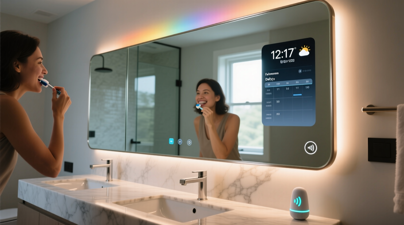 is a smart mirror worth adding to your bathroom routine
