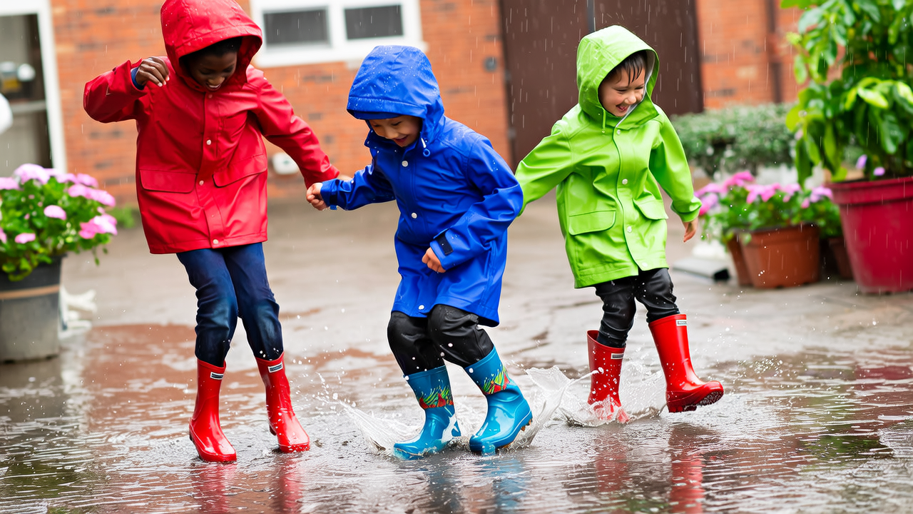 8 Rainy Day Outdoor Activities Kids Love