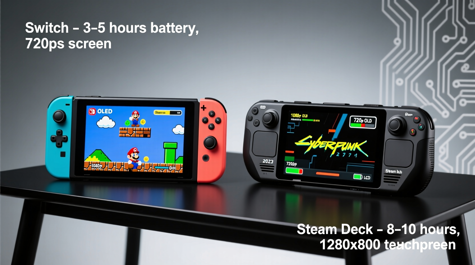 switch vs steam deck for handheld emulation which performs better