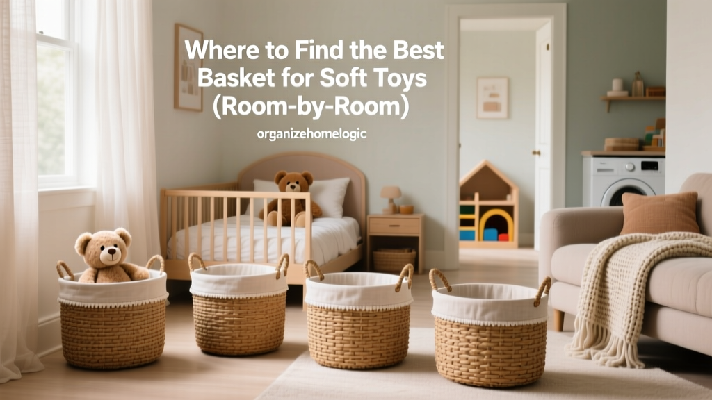 Where to Find the Best Basket for Soft Toys (Room-by-Room)