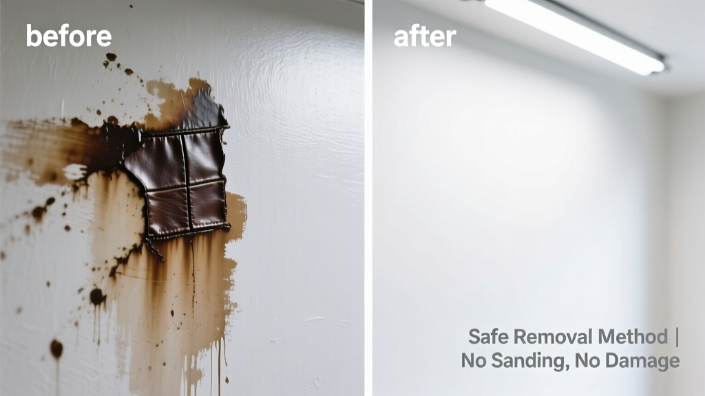 How to Remove Leather Dye from Painted Wall Safely