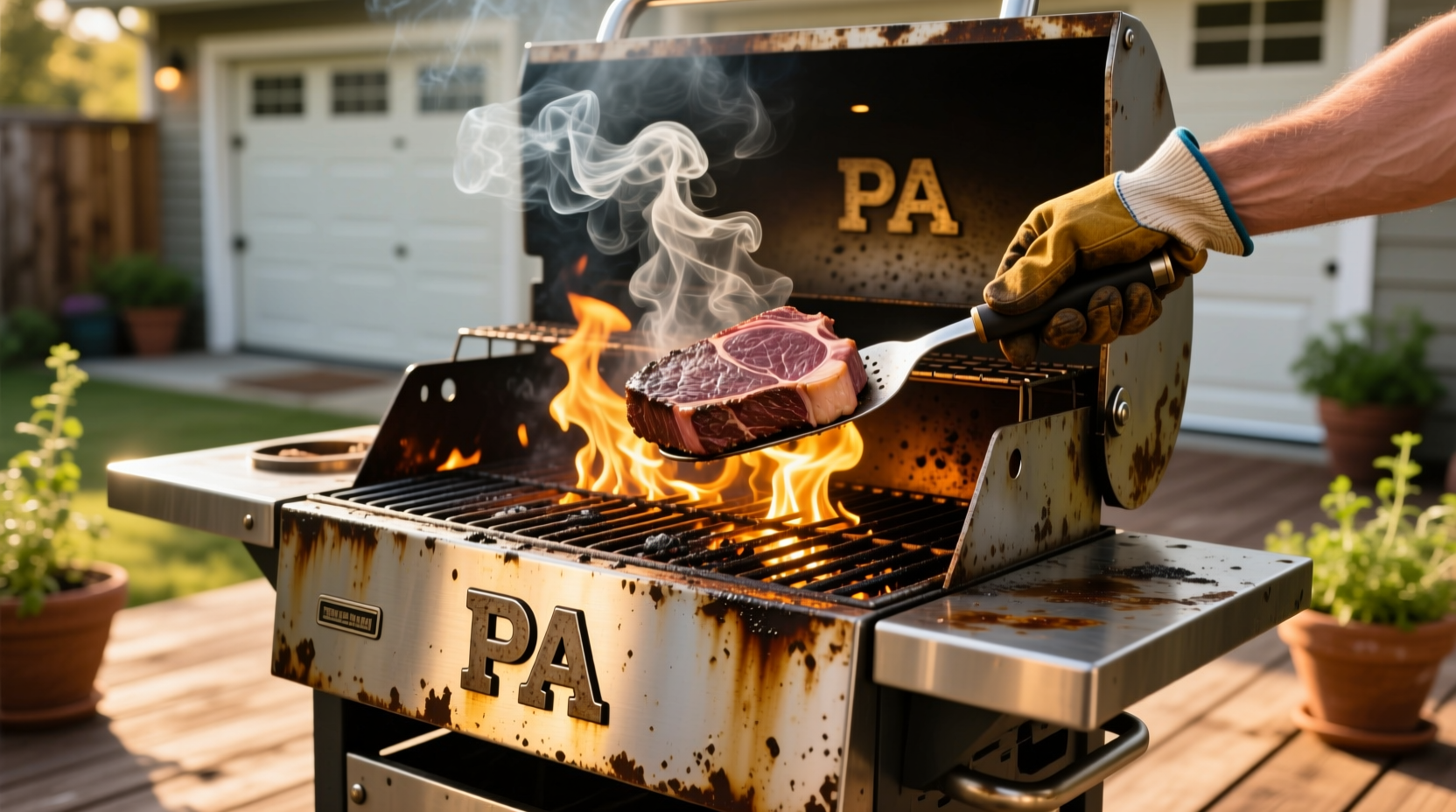 never clean your foreman grill again by cooking with pa