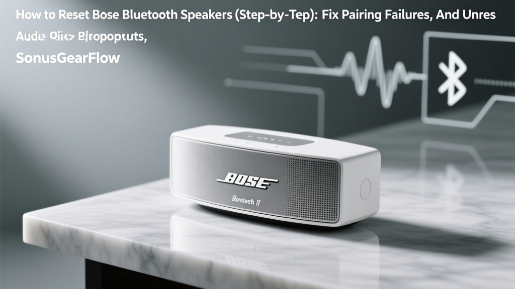How to Reset Bose Bluetooth Speakers (2026)