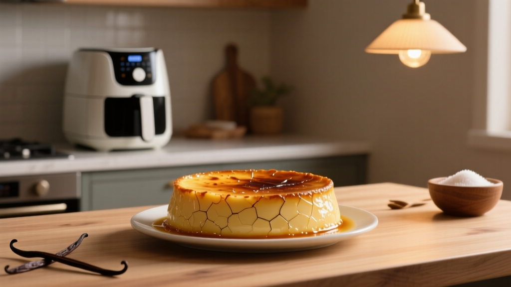 Air Fryer 'Crème Brûlée' Torched Top in 47 Seconds (Not W...