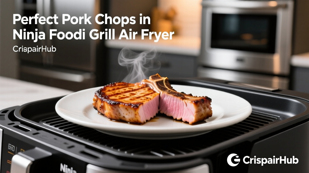Perfect Pork Chops in Ninja Foodi Grill Air Fryer