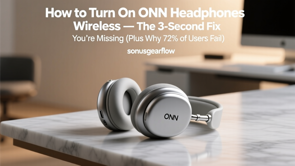 How To Turn On Onn Headphones Wireless (2026)