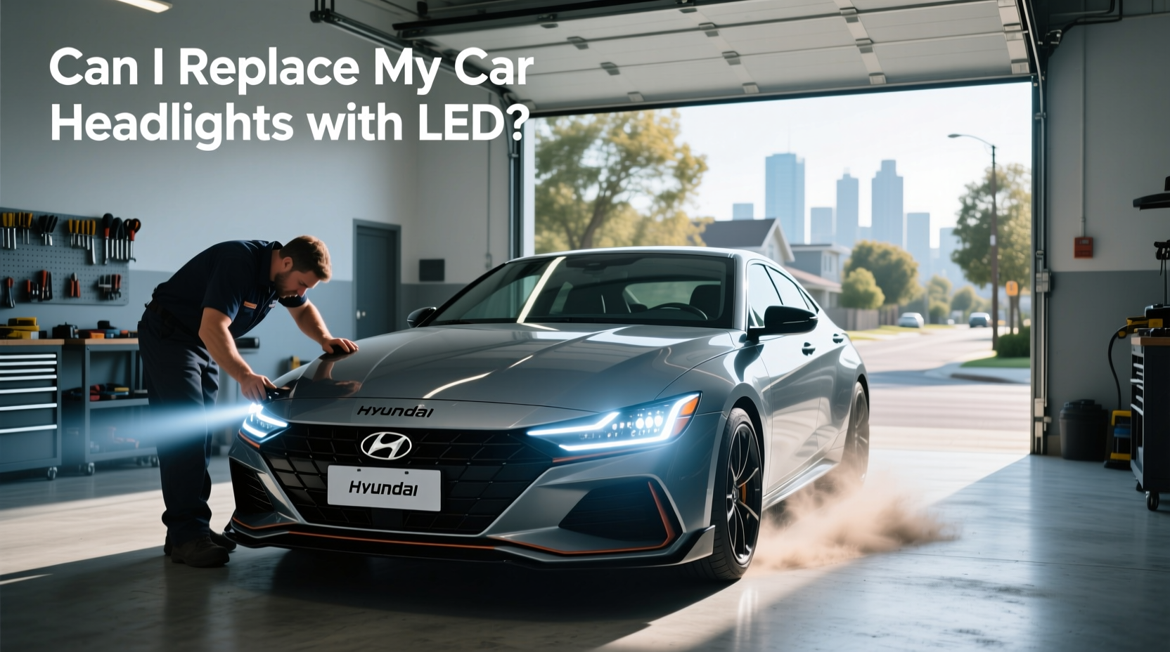 led hyundai elantra,Can I replace my car headlights with LED? buying guide