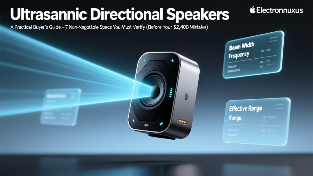 Ultrasonic Directional Speakers A Practical Buyers Guide: 7 Non-Negotiable Specs You Must Verify (Before Your $2,400 Mistake)