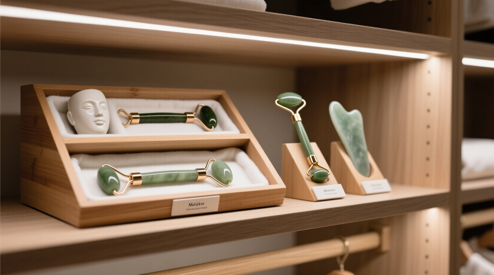 closet organization tips for face rollers gua sha