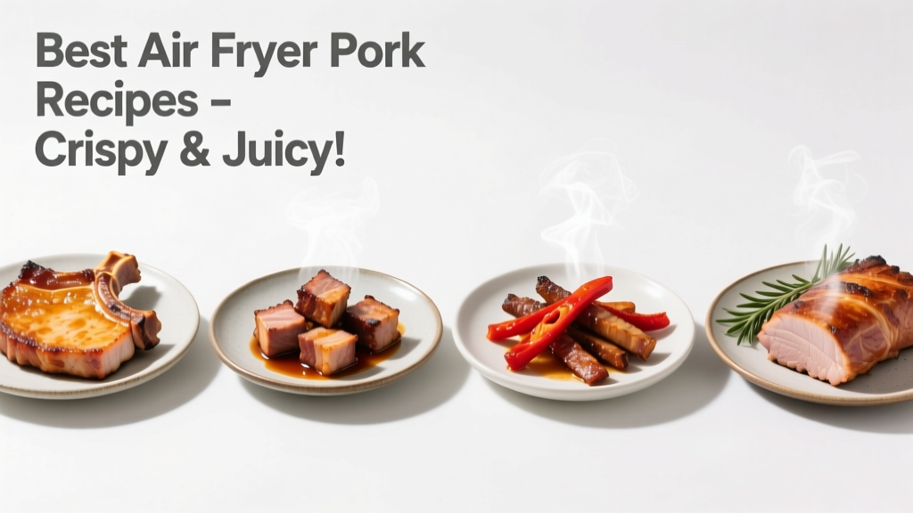 Best Pork Recipes for Air Fryer (Crispy & Juicy!)