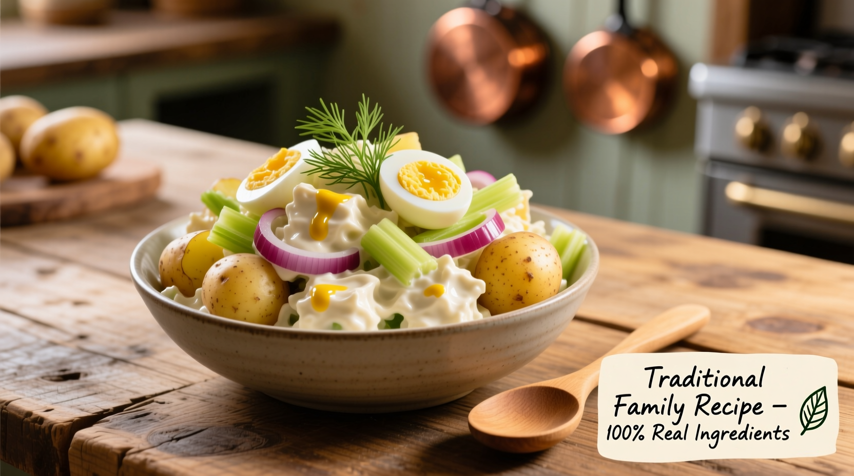 Loaded Potato Salad Recipe: Creamy, Bacon-Studded Perfection