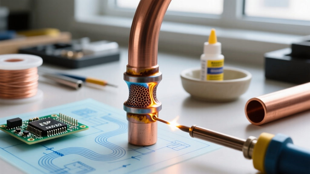 Material Science Behind Flux Copper Pipe Soldering Joints