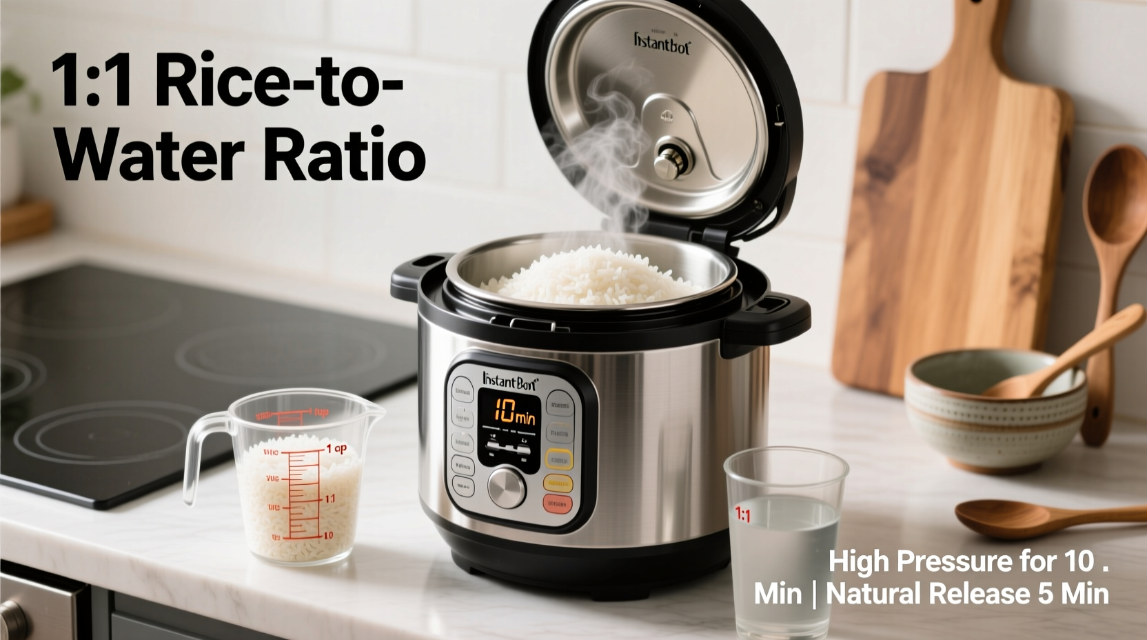 Perfect Instant Pot White Rice: Foolproof 4-Minute Method
