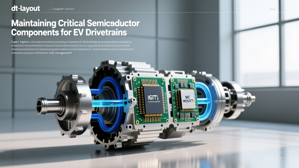 Maintaining Critical Semiconductor Components for EV Drivetrains
