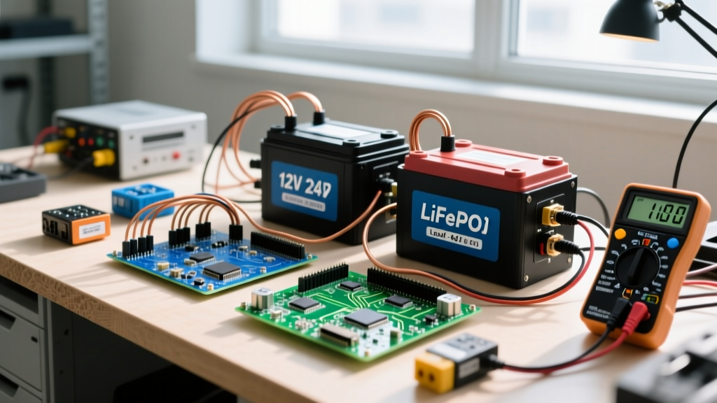 How Can I Make a Battery Charger for 12V and 24V LiFePO4 and Lead-Acid Banks?