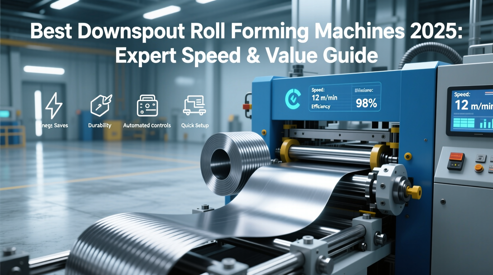 downspout roll forming machine best