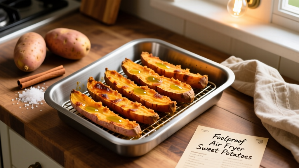 Air Fryer Sweet Potato Fries: Crispy & Healthy
