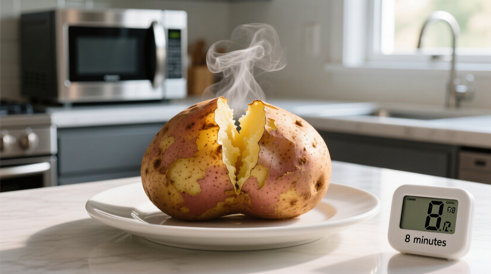 Microwave Jacket Potato: Perfect Timing Guide (5-8 Min)