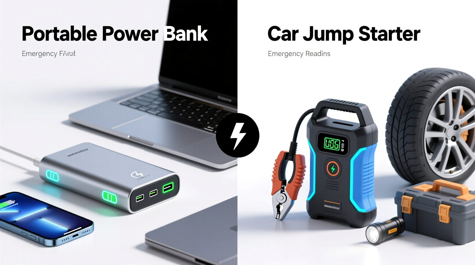 portable power bank vs car jump starter which emergency tool is more essential
