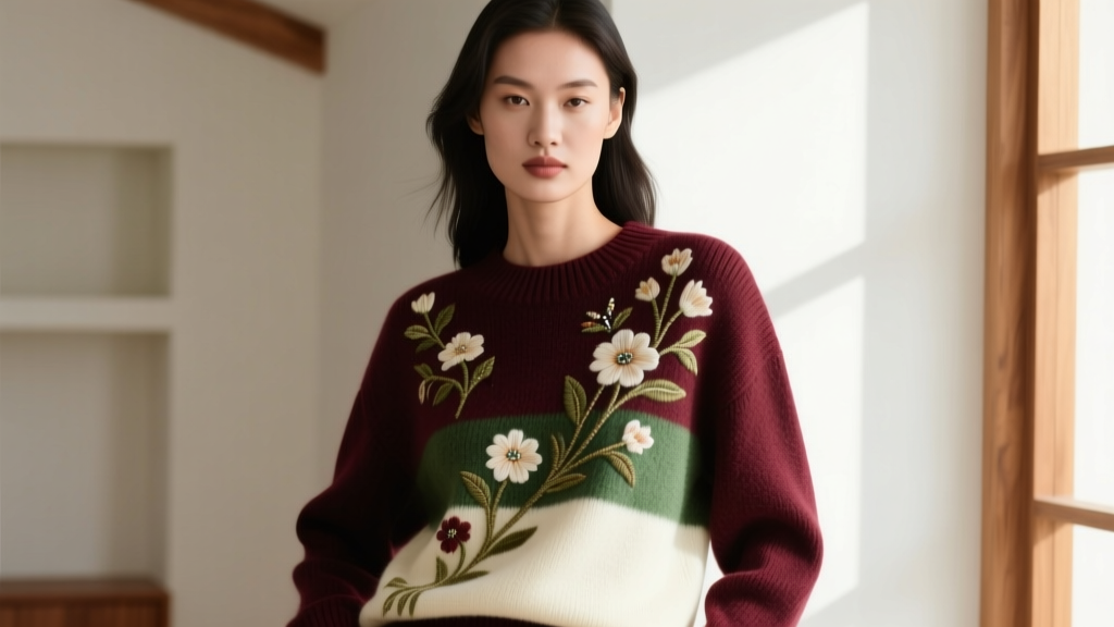 Cashmere Care Guide: Embellished & Embroidered Pieces