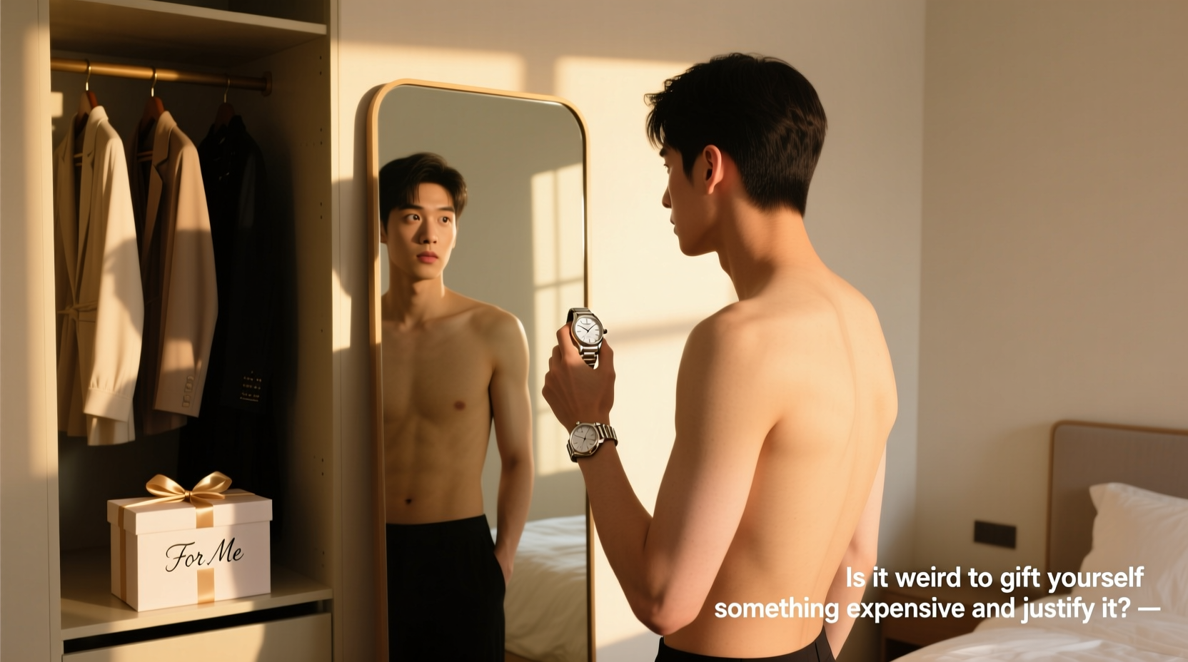 is it weird to gift yourself something expensive and justify it