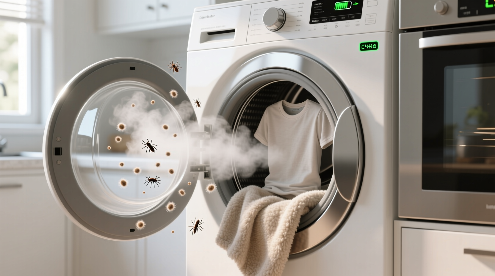 steam washer vs hot water allergen reduction truth