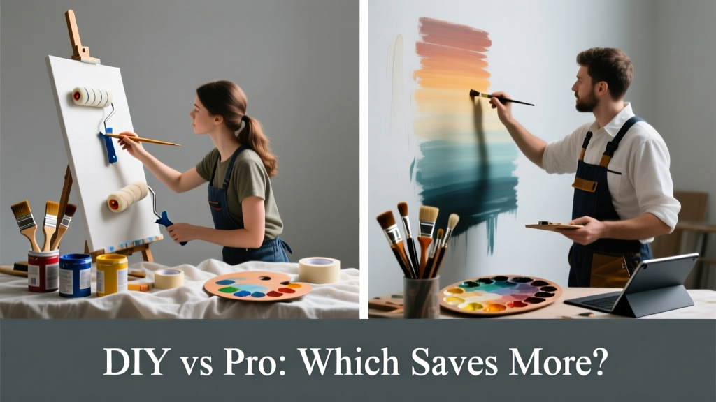 DIY Painting vs Hiring a Painter: Which Saves More?
