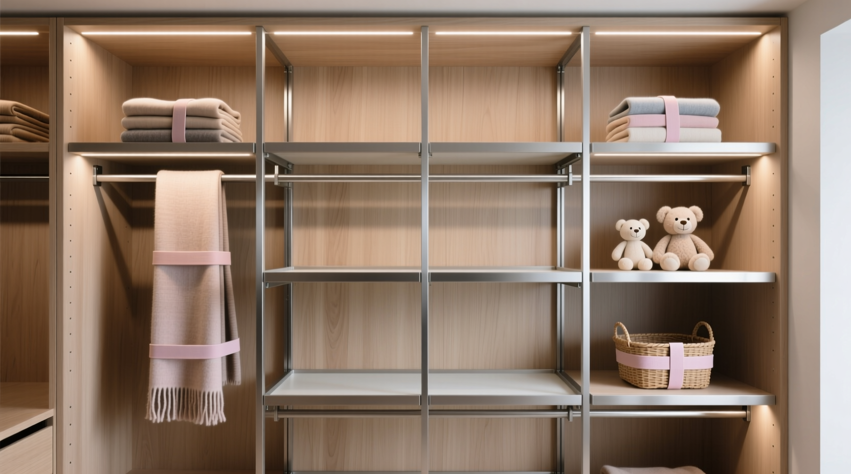 closet organization tips shelf dividers vs elastic straps
