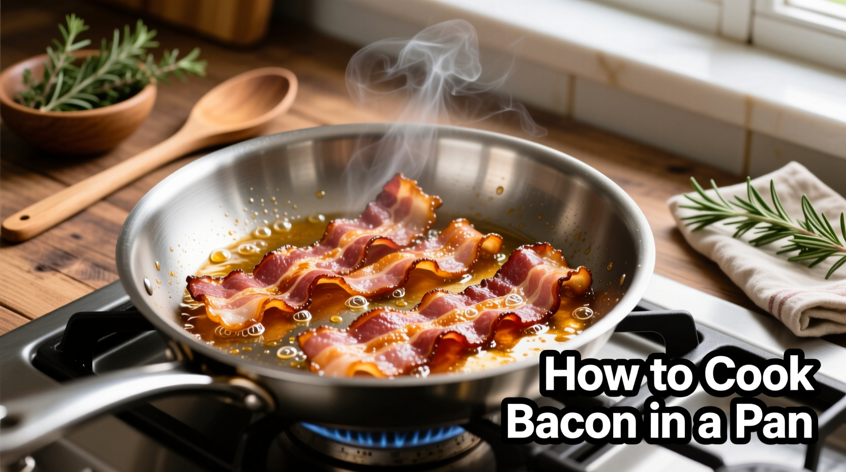 how to cook bacon in a pan