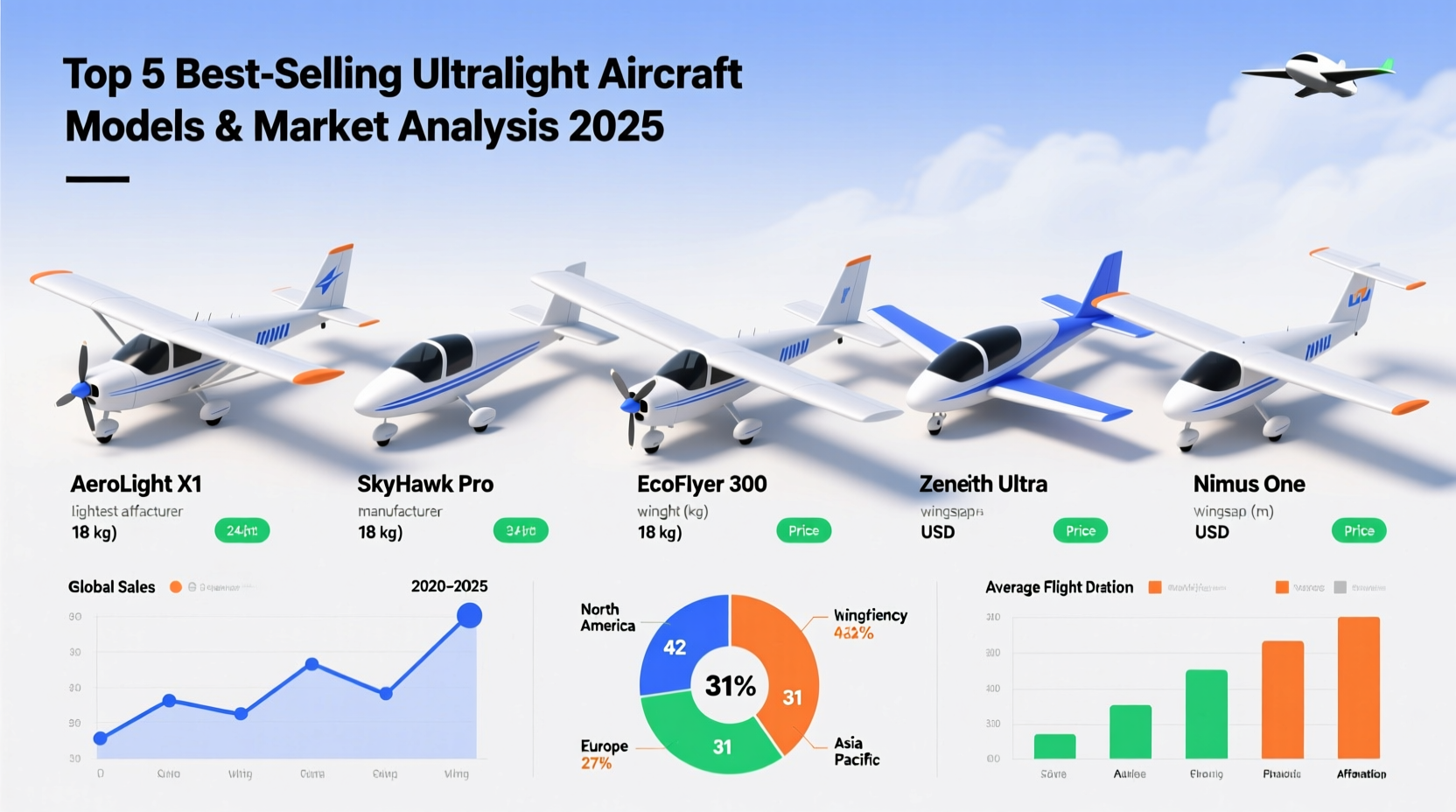 best selling ultra light aircraft