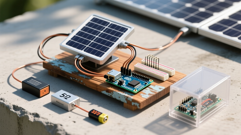 How to Size a Solar Module for Arduino Off-Grid IoT Projects