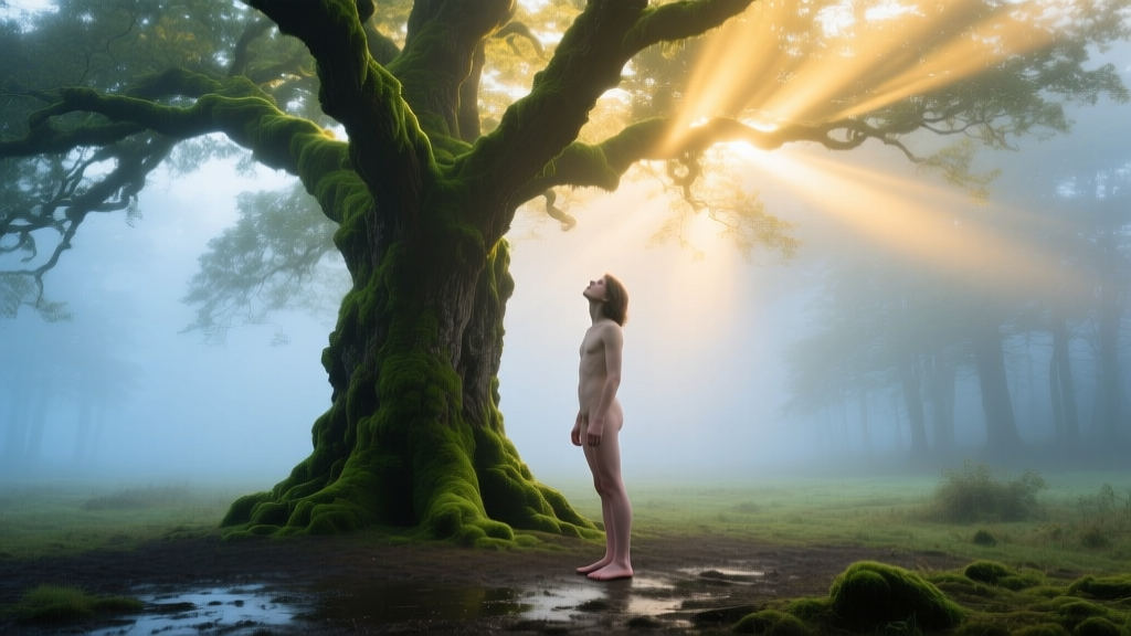 Tree Feeling Awe: Emotional Dream Meaning