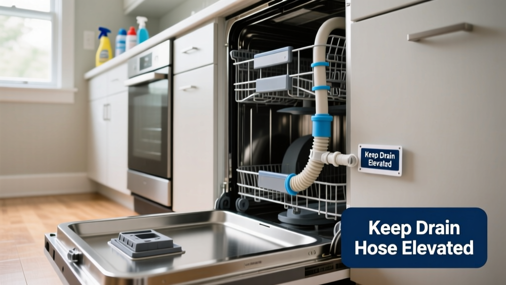 How to Prevent Dishwasher Drain Hose Clogs