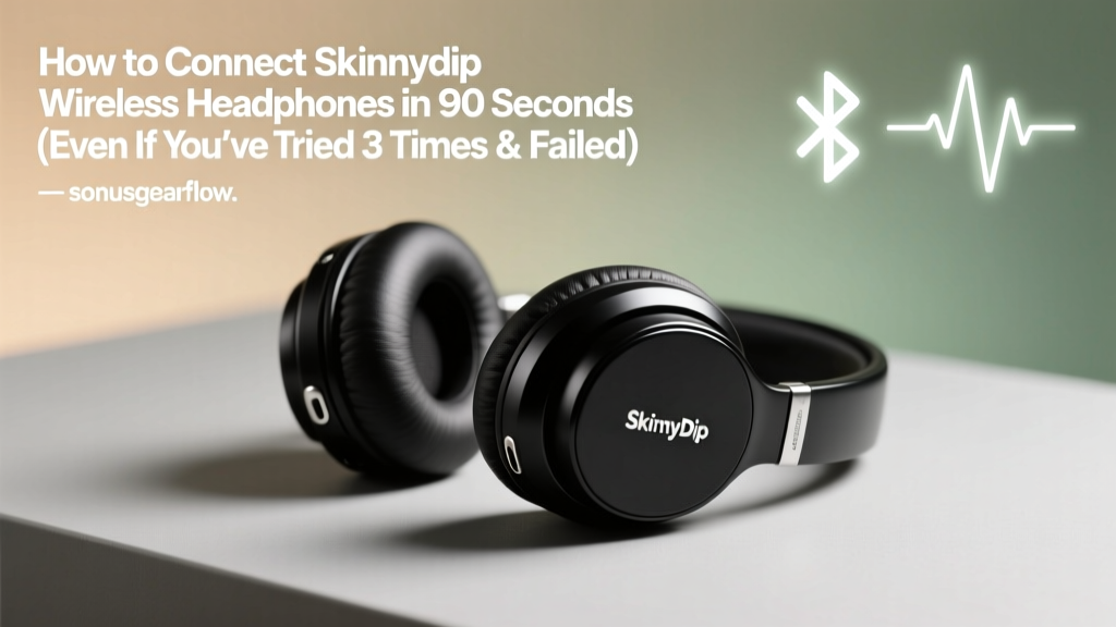 Skinnydip Wireless Headphones Not Connecting? Fix It