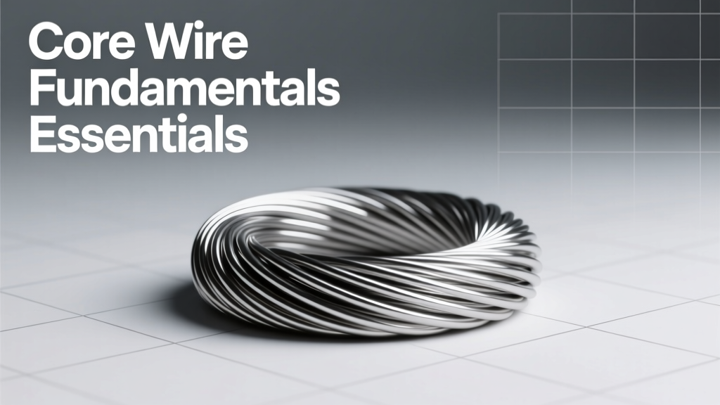 Core Wire Fundamentals Essentials: Material Science, Gauge Standards, and Practical Selection for Embedded Systems