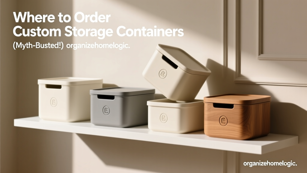 Where to Order Custom Storage Containers (Myth-Busted!)