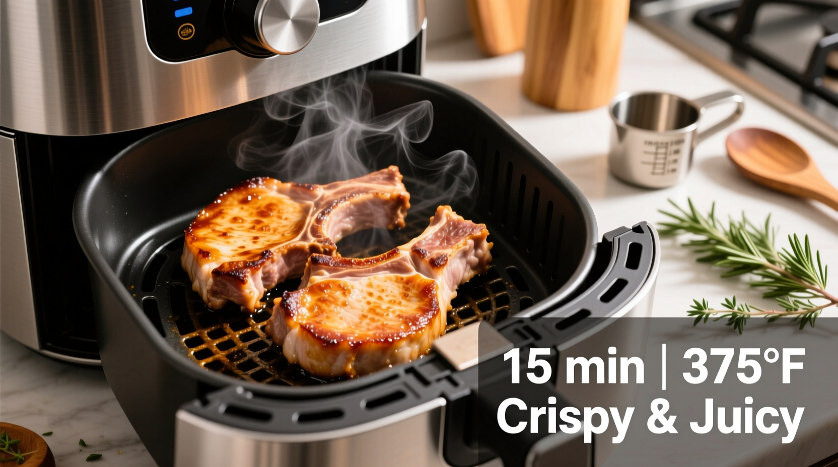 how do you cook pork chops in an air fryer