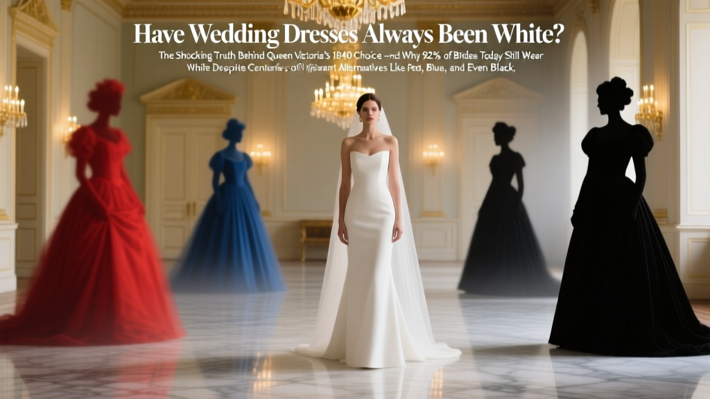 Why Wedding Dresses Are White: Victoria’s 1840 Choice