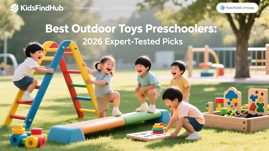 Best Outdoor Toys for Preschoolers: 2026 Expert-Tested Picks