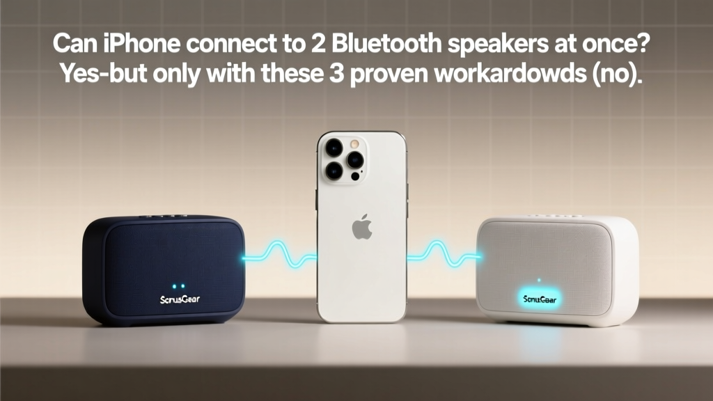 Can Iphone Connect To 2 Bluetooth Speakers At Once