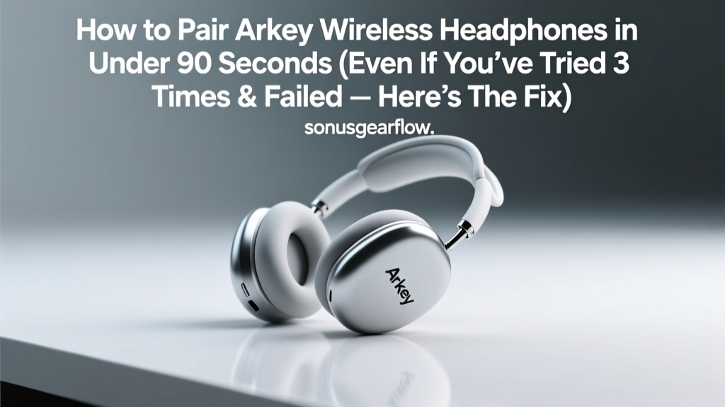 Arkey Wireless Headphones Pairing Guide (2026)