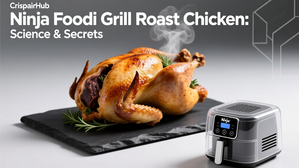 Ninja Foodi Grill Roast Chicken: Crispy & Juicy