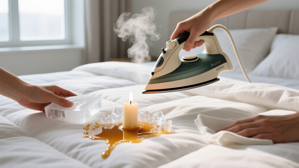 Tested Guide: How to Get Candle Wax Out of Duvet Fast
