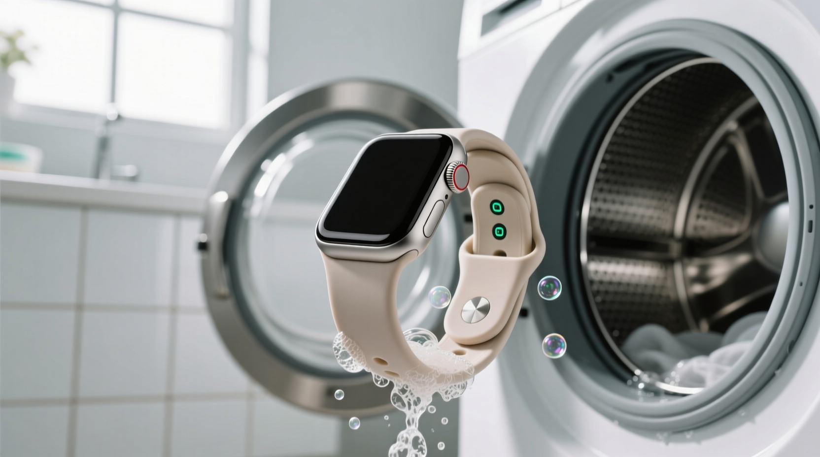 how to clean silicone watch bands safely
